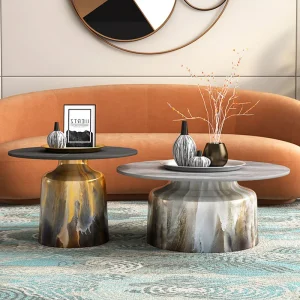 Bàn trà Kawaii Cao Cấp Bàn Cà Phê Thiết Kế Tối Giản Đầu Giường Giá Tivi Bàn Vanity Hiện Đại Mesa De Centro Nội Thất Khách Sạn - Hình 2