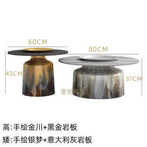Bàn trà Kawaii Cao Cấp Bàn Cà Phê Thiết Kế Tối Giản Đầu Giường Giá Tivi Bàn Vanity Hiện Đại Mesa De Centro Nội Thất Khách Sạn - Hình 4