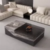 Bàn trà kiểu Italy Bàn Nhà Hiện Đại Hình Chữ Nhật Độc Đáo Bàn Phòng Khách Vật Trang Trí Hàn Quốc Bắc Âu Cao Cấp Mesa Centro Nội Thất