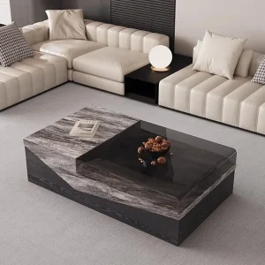 Bàn trà kiểu Italy Bàn Nhà Hiện Đại Hình Chữ Nhật Độc Đáo Bàn Phòng Khách Vật Trang Trí Hàn Quốc Bắc Âu Cao Cấp Mesa Centro Nội Thất