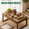 Bàn trà Nhật Bản bay cửa sổ bàn nhỏ tatami Kang bàn Nhà giường học đơn giản bàn trà phòng ngủ bàn trà