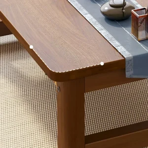 Bàn trà Nhật Bản Gỗ Dày Gấp Bàn Trà Nhỏ (Dành Cho Đầu Giường Cửa Sổ Ban Công) Tatami Gấp Bàn Trà Cà Phê Bên Bàn - Hình 2
