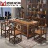 Bàn trà Phong Cách Trung Hoa Mới Bàn trà Gỗ Chắc Chắn Nhà Kung Fu Bàn trà Ban Công Bàn trà đẹp Sang Trọng Thiền Bộ Trà