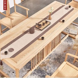 Bàn trà phòng khách gỗ tần bì cao cấp cho văn phòng, công ty, gia đình bền đẹp - Hình 2