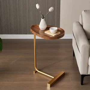 Bàn trà Sang trọng Bàn bên Nội thất gia đình Phòng khách Khách sạn Nhà trọ Bàn cà phê nhỏ đơn giản và đẹp - Hình 2