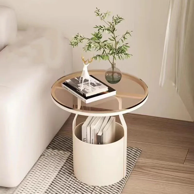 Bàn trà Thấp Bàn Cao Cấp Tròn Acrylic Phòng Khách Nhà Thiết Kế Bắc Âu Cao Cấp Ban Công Tay Cầm Bàn Muebles Nội Thất Hậu Hiện Đại - Hình 3 Bàn trà Thấp Bàn Cao Cấp Tròn Acrylic Phòng Khách Nhà Thiết Kế Bắc Âu Cao Cấp Ban Công Tay Cầm Bàn Muebles Nội Thất Hậu Hiện Đại - Hình 3