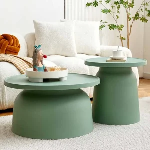 Bàn trà Thiết Kế Bắc Âu Bàn Cà Phê Phòng Khách Cao Cấp Tối Giản Bàn Cà Phê Tròn Nhiều Màu Sắc Tavolino Da Salotto Loft Trang Trí Nội Thất