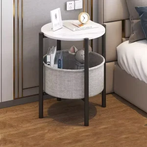 Bàn trà Tối Giản Hiện Đại Bàn Sofa Góc Bàn Đầu Giường Phòng Ngủ Nhỏ Bàn Bên Bàn Nội Thất Phòng Khách - Hình 3