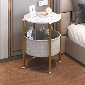 Bàn trà Tối Giản Hiện Đại Bàn Sofa Góc Bàn Đầu Giường Phòng Ngủ Nhỏ Bàn Bên Bàn Nội Thất Phòng Khách - Hình 4