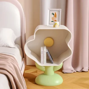 Bàn trà Trà Hoa Bàn Đầu Giường Phòng Ngủ Phòng Bàn Cà Phê Bên Bàn Phòng Khách Hiện Đại Giá Sách Trang Trí Nhà Cửa Phụ Kiện - Hình 3