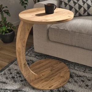 Bàn trà Tủ Bảo Quản Gấp Di Động Tủ Màu Đen Và Gỗ Bàn Cà Phê Cho Nội Thất Phòng Khách Cho Tivi Bên Hỗ Trợ Bàn Bàn