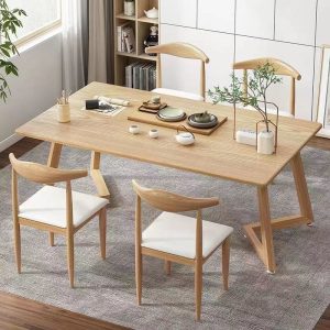 Bàn trà và ghế Bàn trà Bàn trà văn phòng tại nhà bàn hình chữ nhật tối giản hiện đại bàn làm việc chồng bộ Bàn trà - Hình 2