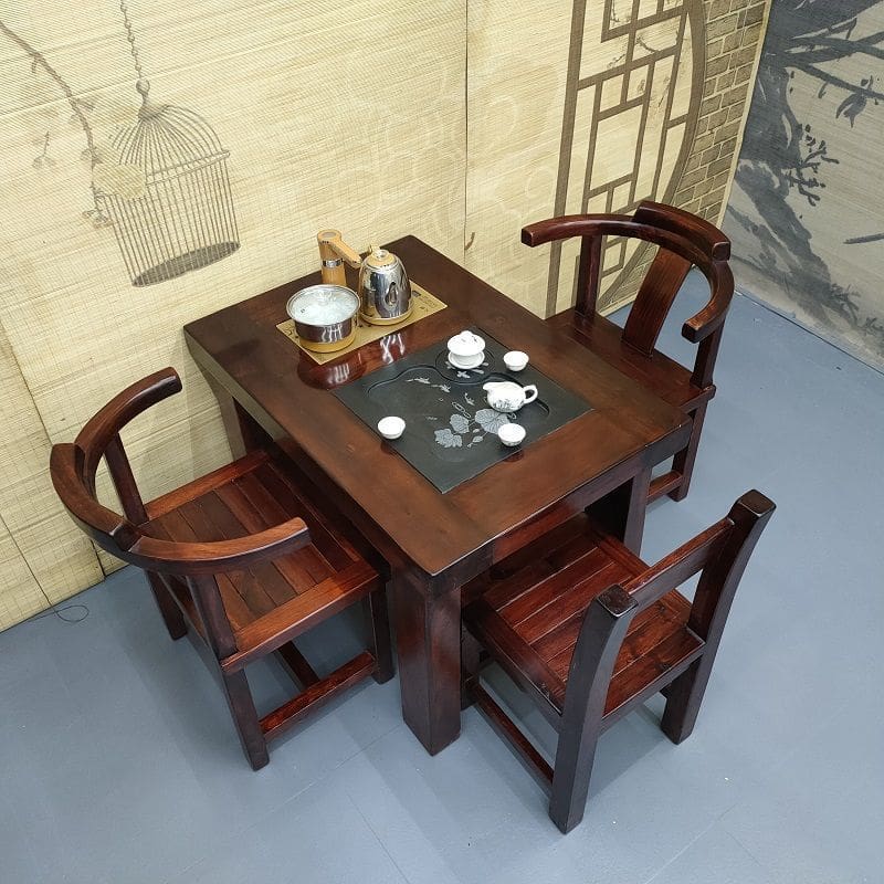 Bàn trà xưa Bàn trà gỗ nguyên bộ tàu xưa ghế gỗ ban công nhỏ Bàn trà nghệ thuật nhà phòng khách Bàn trà kung fu Bàn trà xưa Bàn trà gỗ nguyên bộ tàu xưa ghế gỗ ban công nhỏ Bàn trà nghệ thuật nhà phòng khách Bàn trà kung fu