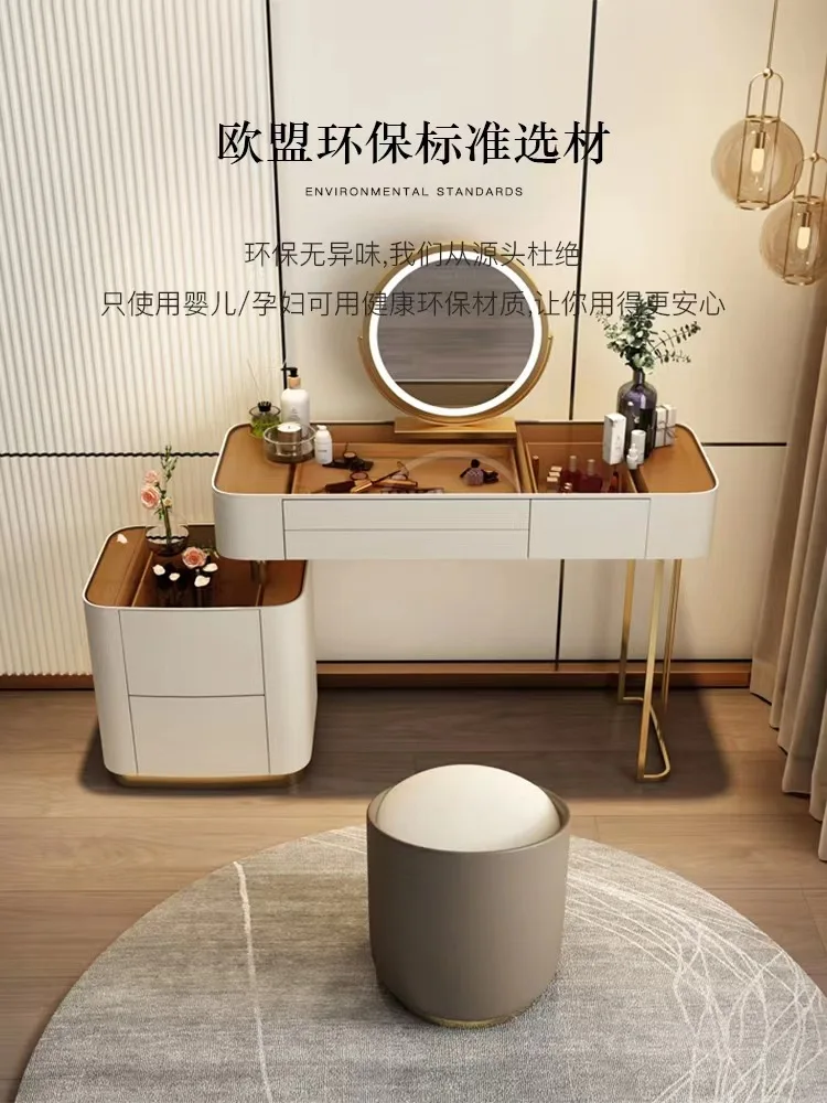 Bàn trang điểm 2022 Thiết Kế Mới Nhất Kính Cường Lực Gỗ Chắc Chắn Có Thể Thu Vào Bàn Trang Điểm Tủ Đá Tia Contertop - Hình 2 Bàn trang điểm 2022 Thiết Kế Mới Nhất Kính Cường Lực Gỗ Chắc Chắn Có Thể Thu Vào Bàn Trang Điểm Tủ Đá Tia Contertop - Hình 2