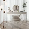 Bàn trang điểm Acrylic Cloakroom Giải Trí Tủ Hiện Đại Tối Giản Phòng Ngủ KItaly Túc Xá Tủ Bảo Quản Nội Thất Gia Đình Cao Cấp Bàn Trang Điểm L