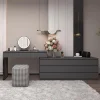 Bàn trang điểm Cao Cấp Bàn Trang Điểm Tủ Gỗ Bảo Quản Vanity Phòng Ngủ Tay Cầm Ngăn Kéo Phân Bàn Làm Việc Nhà Tổ Chức Coiffeuses De Chambre Trang Trí Nhà