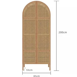 Bàn trang điểm Châu Âu Đơn Giản Tủ Quần Áo Tre Tủ Di Động Cao Cấp Tủ Phòng Ngủ Nhà Tổ Chức Armario De Ropa Nội Thất Gia Đình - Hình 4