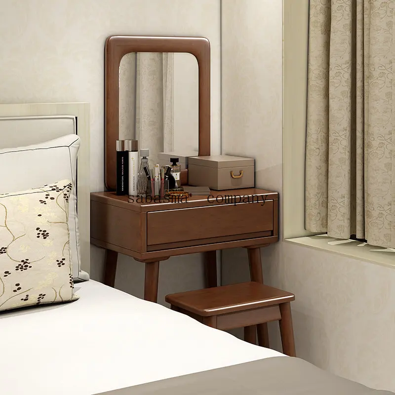 Bàn trang điểm Châu Âu Gỗ Chắc Chắn Bàn Trang Điểm Trực Tuyến Người Nổi Tiếng Phòng Ngủ Nhỏ Bàn Trang Điểm Đầu Giường Tối Giản Hiện Đại Bàn Trang Điểm Mini - Hình 2 Bàn trang điểm Châu Âu Gỗ Chắc Chắn Bàn Trang Điểm Trực Tuyến Người Nổi Tiếng Phòng Ngủ Nhỏ Bàn Trang Điểm Đầu Giường Tối Giản Hiện Đại Bàn Trang Điểm Mini - Hình 2
