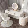 Bàn trang điểm Châu Âu Gỗ Chắc Chắn Trang Điểm Bàn Trang Điểm Gương Bàn Trang Điểm Tủ Phòng Ngủ Cao Cấp Vanity Bàn Nội Thất Phòng Ngủ C