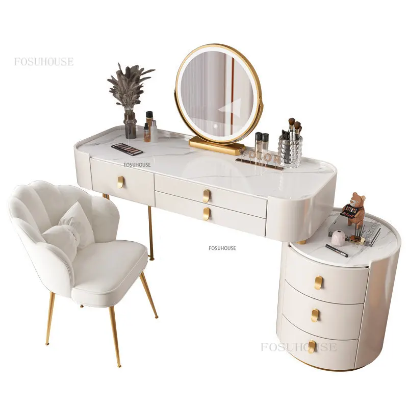 Bàn trang điểm Châu Âu Gỗ Chắc Chắn Trang Điểm Bàn Trang Điểm Gương Bàn Trang Điểm Tủ Phòng Ngủ Cao Cấp Vanity Bàn Nội Thất Phòng Ngủ C - Hình 3 Bàn trang điểm Châu Âu Gỗ Chắc Chắn Trang Điểm Bàn Trang Điểm Gương Bàn Trang Điểm Tủ Phòng Ngủ Cao Cấp Vanity Bàn Nội Thất Phòng Ngủ C - Hình 3