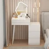 Bàn trang điểm Châu Âu Hiện Đại Bàn Trang Điểm Trang Điểm Đầu Giường Sang Trọng Bàn Trang Điểm Cabinettavolino Da Trucco Nội Thất Phòng Ngủ WZ50VT