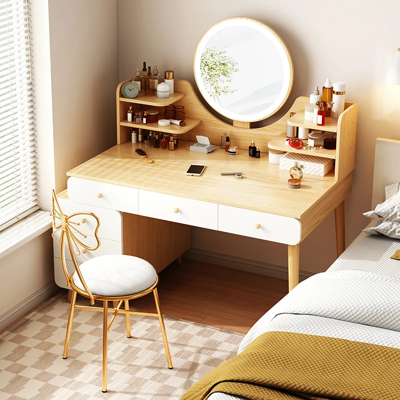 Bàn trang điểm Châu Âu Hiện Đại Vanity Bàn Đầu Giường Trang Điểm Sang Trọng Vanity Bàn Tủ Bảo Quản Tavolo Trucco Phòng Ngủ Nội Thất WZ50VT - Hình 2 Bàn trang điểm Châu Âu Hiện Đại Vanity Bàn Đầu Giường Trang Điểm Sang Trọng Vanity Bàn Tủ Bảo Quản Tavolo Trucco Phòng Ngủ Nội Thất WZ50VT - Hình 2