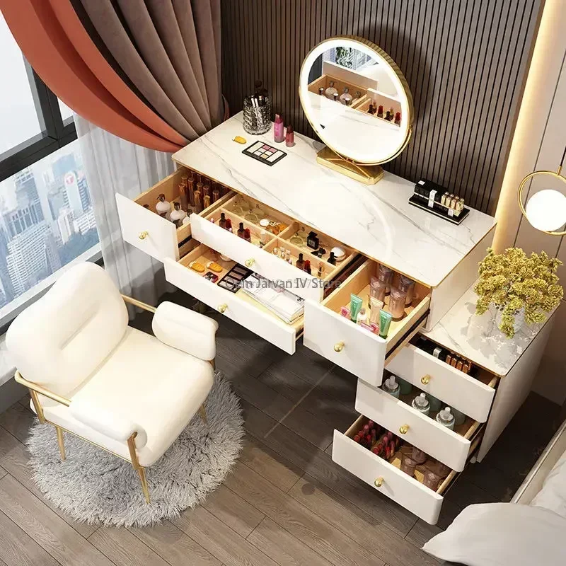 Bàn trang điểm Châu Âu Trang Điểm Bàn Trang Điểm Gương Phòng Ngủ Hiện Đại Tối Giản Bàn Trang Điểm Sáng Cao Cấp Tavolino Da Trucco Nội Thất Phòng Ngủ - Hình 3 Bàn trang điểm Châu Âu Trang Điểm Bàn Trang Điểm Gương Phòng Ngủ Hiện Đại Tối Giản Bàn Trang Điểm Sáng Cao Cấp Tavolino Da Trucco Nội Thất Phòng Ngủ - Hình 3