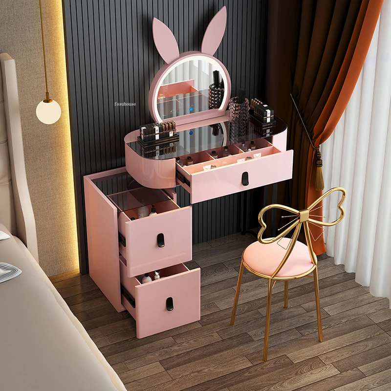 Bàn trang điểm Châu Âu Vanity Bàn Nữ Nội Thất Trang Điểm Bàn Trang Điểm Có Gương Hộ Gia Đình Cao Cấp Đa Năng Bàn Trang Điểm - Hình 4 Bàn trang điểm Châu Âu Vanity Bàn Nữ Nội Thất Trang Điểm Bàn Trang Điểm Có Gương Hộ Gia Đình Cao Cấp Đa Năng Bàn Trang Điểm - Hình 4