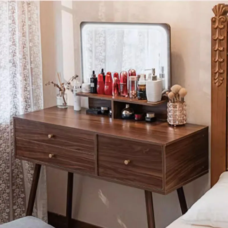 Bàn trang điểm cho nữ Bảo Quản Tủ Áo Eithe Vintage Hẹp Khách Sạn Waterprrof Di Động Bàn Trang Điểm Gỗ Sang Trọng Tocador Maquillaje Nội Thất Phòng - Hình 4 Bàn trang điểm cho nữ Bảo Quản Tủ Áo Eithe Vintage Hẹp Khách Sạn Waterprrof Di Động Bàn Trang Điểm Gỗ Sang Trọng Tocador Maquillaje Nội Thất Phòng - Hình 4