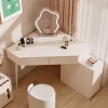 Bàn trang điểm cho nữ Cưới Tủ Áo Bàn Nam Châu Âu Màu Be Để Bàn Phòng Ngủ Bàn Trang Điểm Sống Di Động Penteadeiras De Maquiagem Funiture