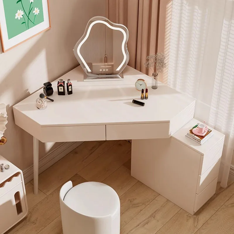 Bàn trang điểm cho nữ Cưới Tủ Áo Bàn Nam Châu Âu Màu Be Để Bàn Phòng Ngủ Bàn Trang Điểm Sống Di Động Penteadeiras De Maquiagem Funiture Bàn trang điểm cho nữ Cưới Tủ Áo Bàn Nam Châu Âu Màu Be Để Bàn Phòng Ngủ Bàn Trang Điểm Sống Di Động Penteadeiras De Maquiagem Funiture