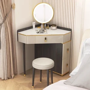Bàn trang điểm Đa Năng Công Chúa Bàn Trang Điểm Nước Hoa Đứng Có Thể Điều Chỉnh Tự Nhiên Bàn Trang Điểm Vanity Thiết Kế Coiffeuse Trang Trí Nhà Cửa