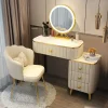 Bàn trang điểm đầy màu sắc Tủ sang trọng Nội thất phòng ngủ hiện đại Bàn trang điểm tại nhà thời trang Tủ đựng đồ tối giản Tủ trong một GL