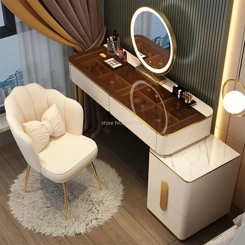 Bàn trang điểm Đèn Bàn Trang Điểm Cao Cấp Đá Ban Phòng Ngủ Bàn Trang Điểm Hiện Đại Tối Giản Tủ Trang Điểm Nội Thất Phòng Ngủ Tủ - Hình 3 Bàn trang điểm Đèn Bàn Trang Điểm Cao Cấp Đá Ban Phòng Ngủ Bàn Trang Điểm Hiện Đại Tối Giản Tủ Trang Điểm Nội Thất Phòng Ngủ Tủ - Hình 3