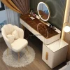 Bàn trang điểm Đèn LED Hiện Đại Mirros Bàn Trang Điểm Hộ Gia Đình Phòng Ngủ Trang Điểm Bàn Trang Điểm Cao Cấp Toaletka Do Sypialni Nội Thất Gia Đình