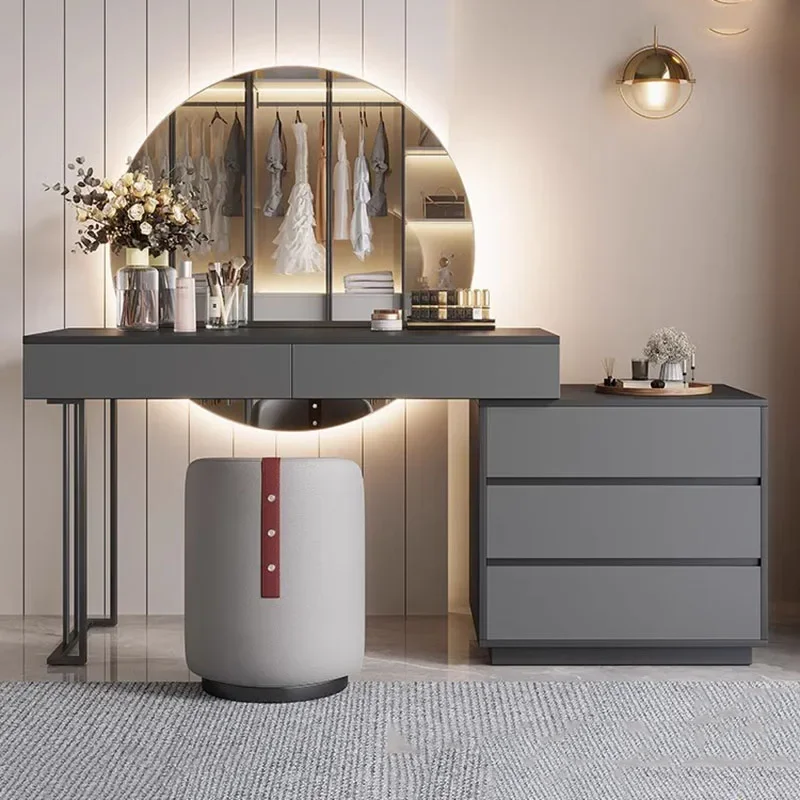 Bàn trang điểm Di Động Tủ Trang Điểm Đầu Giường Bàn Tủ Sắp Xếp Bàn Làm Việc Nữ Bàn Trang Điểm Vanity Schminktisch Nội Thất Phòng Ngủ - Hình 2 Bàn trang điểm Di Động Tủ Trang Điểm Đầu Giường Bàn Tủ Sắp Xếp Bàn Làm Việc Nữ Bàn Trang Điểm Vanity Schminktisch Nội Thất Phòng Ngủ - Hình 2