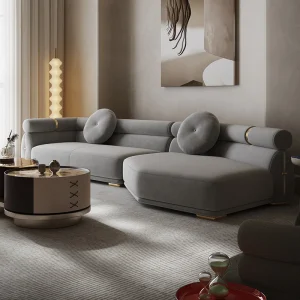 Bàn trang điểm Ghế sofa sang trọng hiện đại Ghế sofa không khí cao cấp phòng khách Ghế sofa góc hình đặc biệt cao cấp