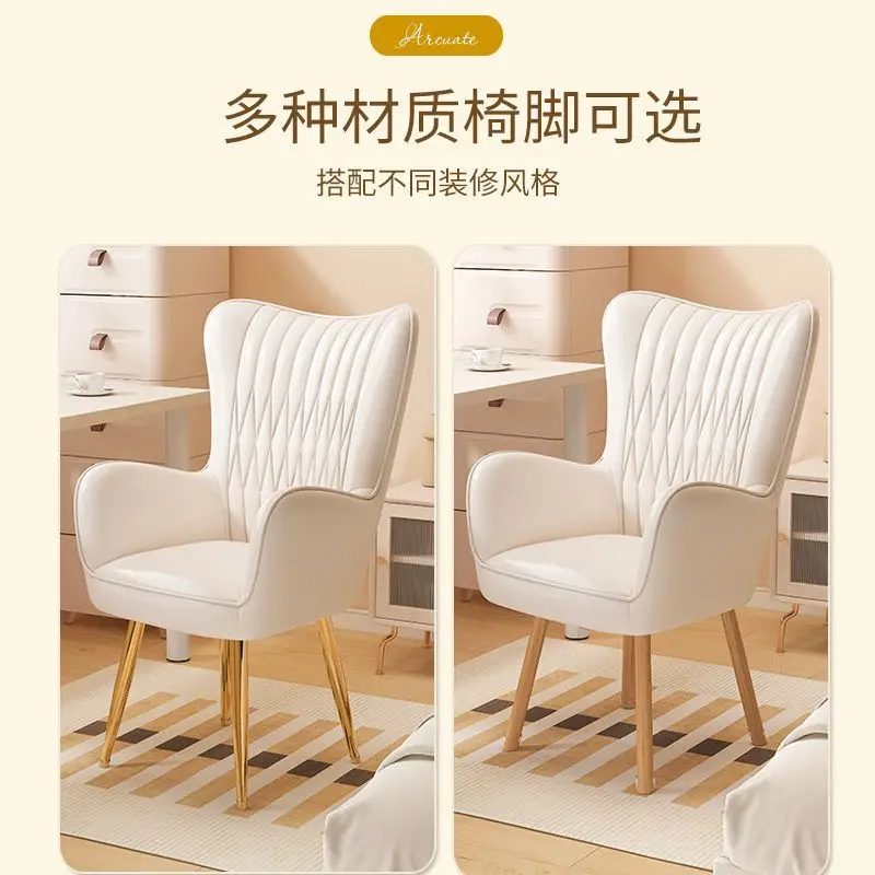 Bàn trang điểm Ghế trang điểm nhẹ nhàng sang trọng dùng tại nhà, ghế ngồi thoải mái và lâu dài cho bé gái, ghế làm móng đơn giản cho phòng ngủ, - Hình 4 Bàn trang điểm Ghế trang điểm nhẹ nhàng sang trọng dùng tại nhà, ghế ngồi thoải mái và lâu dài cho bé gái, ghế làm móng đơn giản cho phòng ngủ, - Hình 4