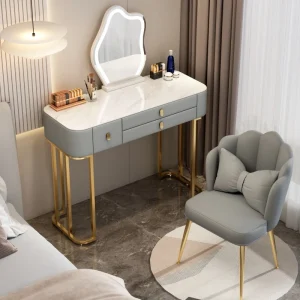 Bàn trang điểm Giá Đỡ Ngăn Kéo Bàn Trang Điểm Tối Giản Hiện Đại Bàn Trang Điểm Bàn Trang Điểm Khách sạn Cao Cấp Tocador Maquillaje Nội Thất Phòng Ngủ - Hình 3