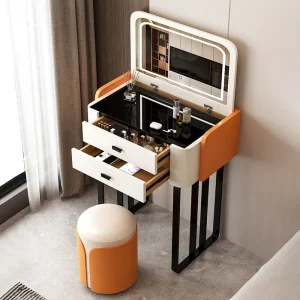 Bàn trang điểm Giá Rẻ Thoải Mái Bàn Trang Điểm Trang Điểm Phòng Ngủ Sang Trọng Bàn Trang Điểm Ngăn Kéo Ghế Nail Cà Phê vestidores Nội Thất Phong Cách Trung Hoa - Hình 2