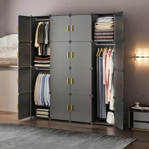 Bàn trang điểm Giá treo quần áo Tủ quần áo Tủ quần áo Tủ đựng đồ Sắp xếp Tủ mô-đun Tủ quần áo Ngực Tủ Khối lập phương Muebles Tủ phòng khách ·