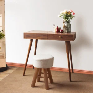 Bàn trang điểm Gỗ Hiện Đại Tối Giản Tủ Áo Không Gương Phòng Ngủ Khách sạn Bàn Trang Điểm Sắp Xếp Ngăn Kéo Mesa Maquillaje Nội Thất Gia Đình