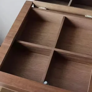 Bàn trang điểm Gỗ Hiện Đại Tối Giản Tủ Áo Không Gương Phòng Ngủ Khách sạn Bàn Trang Điểm Sắp Xếp Ngăn Kéo Mesa Maquillaje Nội Thất Gia Đình - Hình 4