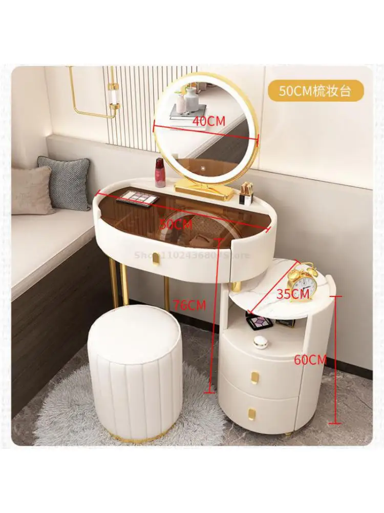 Bàn Trang Điểm Hiện Đại Bàn Trang Điểm LED Mirros Phòng Ngủ Gia Đình Bàn Trang Điểm Bảng Mật Độ Bàn Trang Điểm Có Gương Nội Thất - Hình 4 Bàn Trang Điểm Hiện Đại Bàn Trang Điểm LED Mirros Phòng Ngủ Gia Đình Bàn Trang Điểm Bảng Mật Độ Bàn Trang Điểm Có Gương Nội Thất - Hình 4