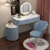 Bàn trang điểm Hiện đại tối giản bằng gỗ nguyên khối bàn trang điểm bàn trang điểm phòng ngủ bàn trang điểm phòng tủ bàn trang điểm tích hợp