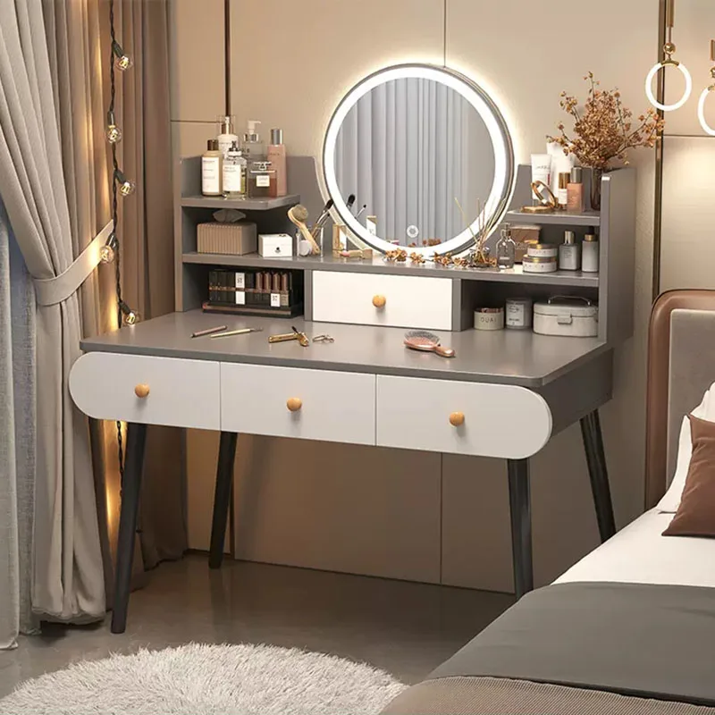 Bàn trang điểm Hộp Đựng Bàn Trang Điểm Kệ Quyến Rũ Thời Trang Ngăn Kéo Bàn Trang Điểm Tủ Cổ Điển Meuble De Chambre Nội Thất Cao Cấp - Hình 4 Bàn trang điểm Hộp Đựng Bàn Trang Điểm Kệ Quyến Rũ Thời Trang Ngăn Kéo Bàn Trang Điểm Tủ Cổ Điển Meuble De Chambre Nội Thất Cao Cấp - Hình 4