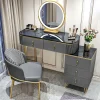 Bàn trang điểm Hộp Đựng Trang Điểm Bàn Trang Điểm Người Phụ Nữ Ngăn Kéo Gương Châu Âu Bàn Trang Điểm Tủ Người Tổ Chức Bé Gái Nội Thất Phòng Ngủ