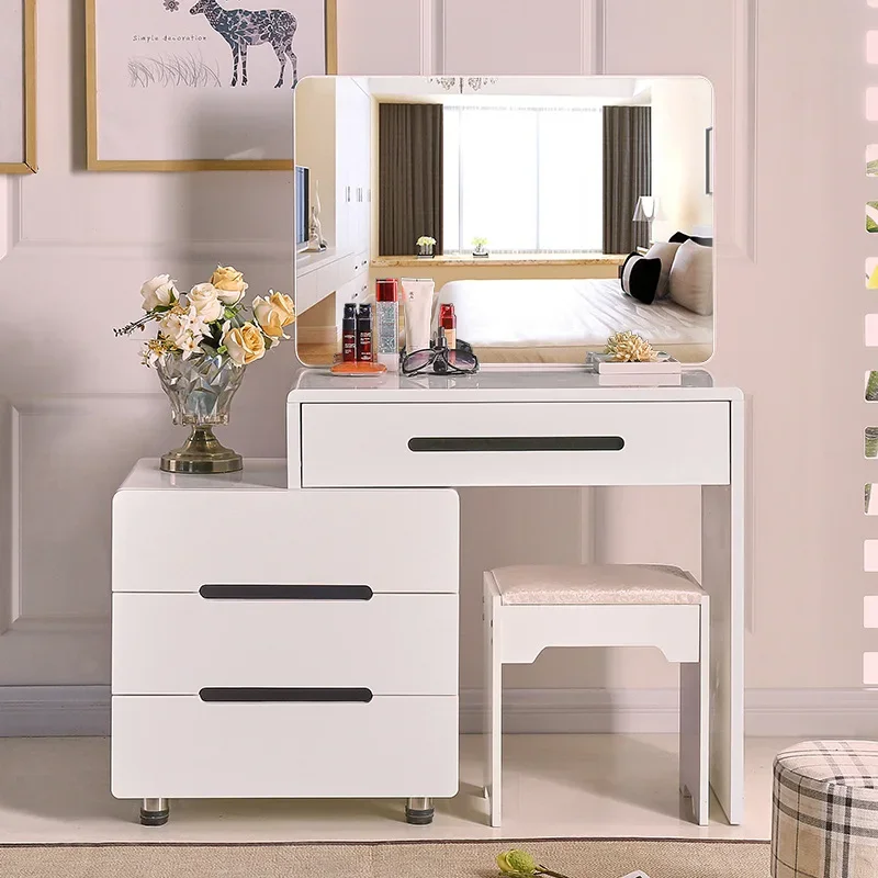 Bàn trang điểm Hộp Ghế Bàn Trang Điểm Hộp Đựng Tối Giản Trang Điểm Bàn Trang Điểm Tủ Vệ Sinh Phòng Khách Tocador Maquillaje Đồ Nội Thất - Hình 3 Bàn trang điểm Hộp Ghế Bàn Trang Điểm Hộp Đựng Tối Giản Trang Điểm Bàn Trang Điểm Tủ Vệ Sinh Phòng Khách Tocador Maquillaje Đồ Nội Thất - Hình 3