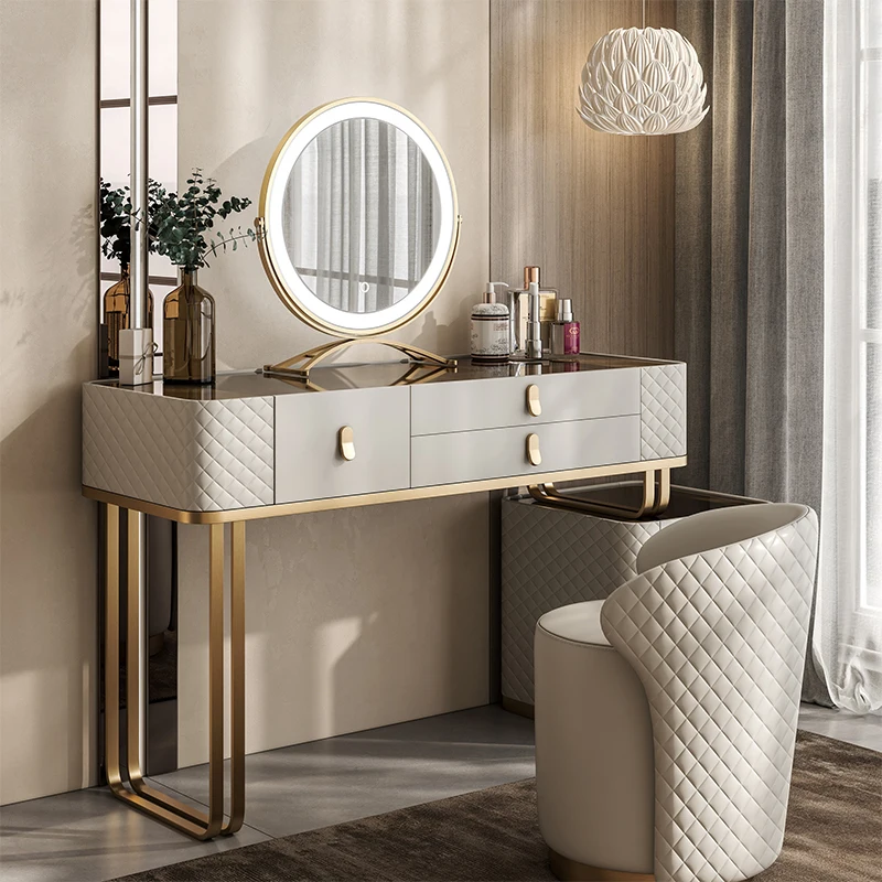 Bàn trang điểm Italy Cao Cấp Bàn Trang Điểm Tủ Hiện Đại Vanity Phòng Ngủ Kính Cường Lực Bàn Trang Điểm Vệ Sinh Coiffeuse Nội Thất Phòng Ngủ AA - Hình 2 Bàn trang điểm Italy Cao Cấp Bàn Trang Điểm Tủ Hiện Đại Vanity Phòng Ngủ Kính Cường Lực Bàn Trang Điểm Vệ Sinh Coiffeuse Nội Thất Phòng Ngủ AA - Hình 2