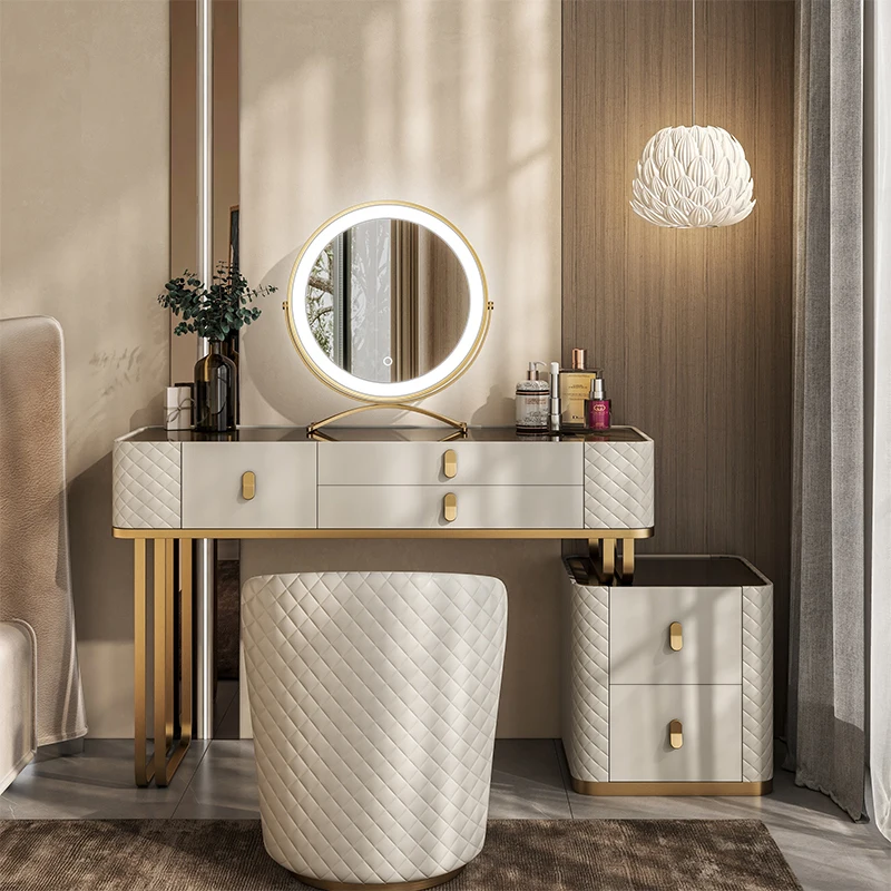Bàn trang điểm Italy Cao Cấp Bàn Trang Điểm Tủ Hiện Đại Vanity Phòng Ngủ Kính Cường Lực Bàn Trang Điểm Vệ Sinh Coiffeuse Nội Thất Phòng Ngủ AA - Hình 3 Bàn trang điểm Italy Cao Cấp Bàn Trang Điểm Tủ Hiện Đại Vanity Phòng Ngủ Kính Cường Lực Bàn Trang Điểm Vệ Sinh Coiffeuse Nội Thất Phòng Ngủ AA - Hình 3